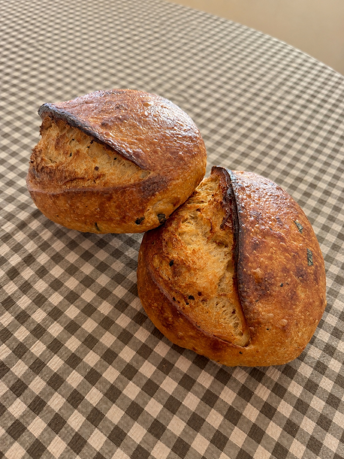 Tomato Basil Sourdough from Local Batch Co. in Jasper, Georgia