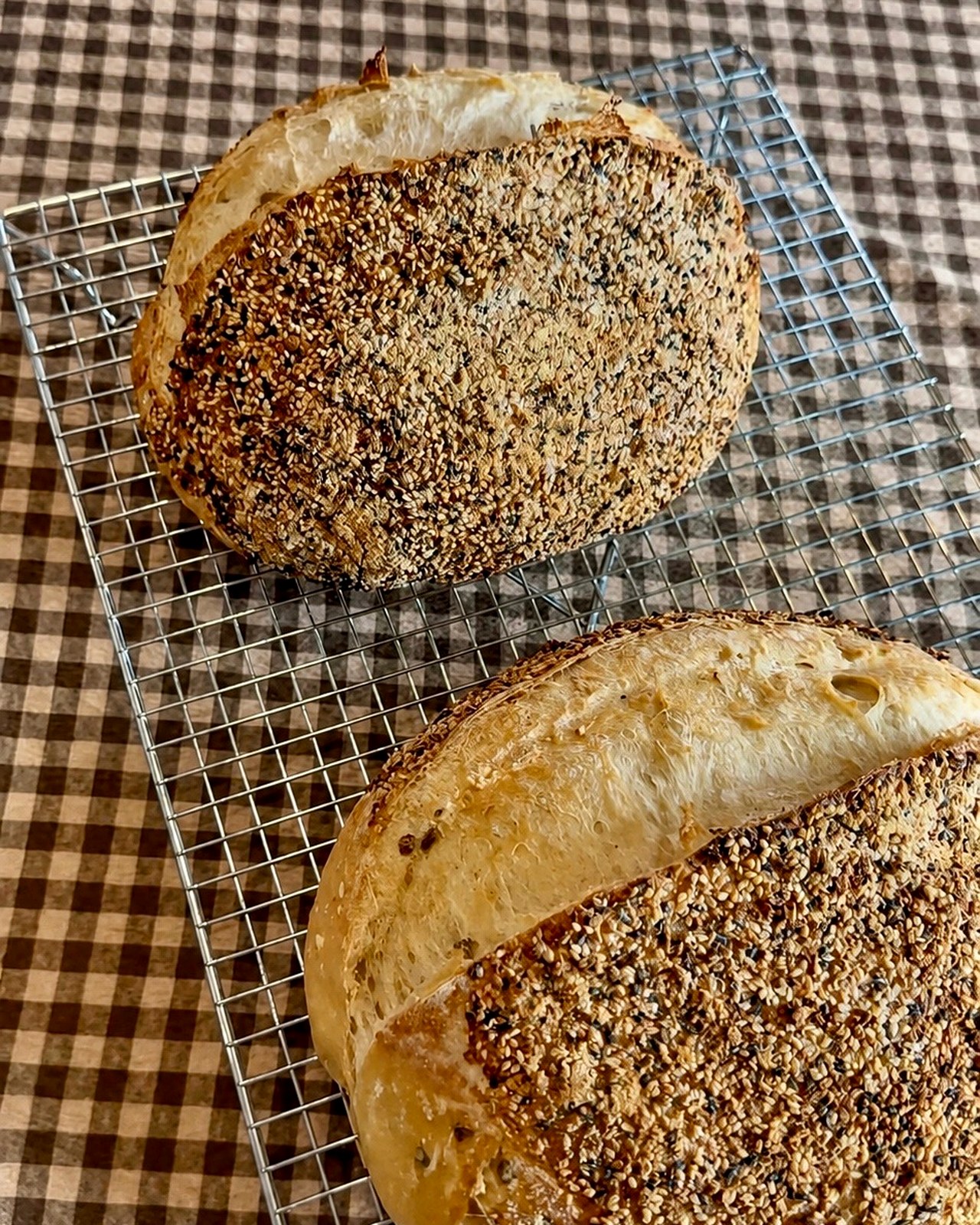 Jalapeño Everything Bagel Sourdough from Local Batch Co. in Jasper, Georgia