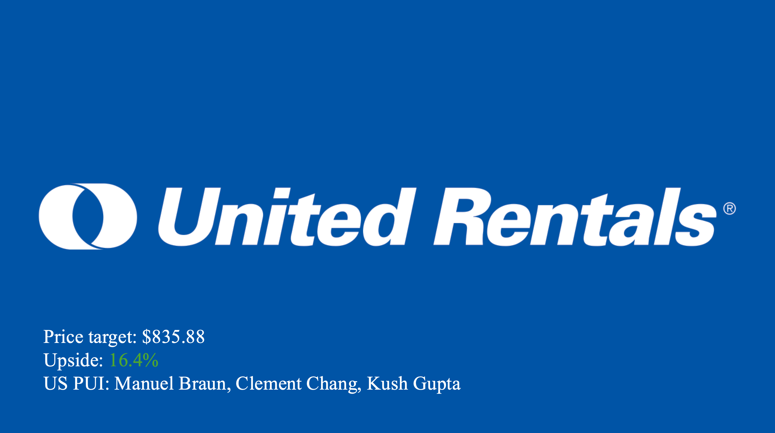 United Rentals